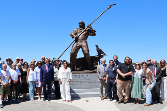 Town & Baymen Heritage Association Unveil New Memorial Honoring Fallen Baymen