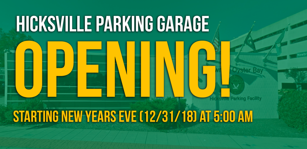 Saladino: Hicksville Commuter Parking Garage now open