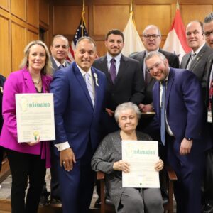 Town Honors Auschwitz Survivor Pearl Friend of Woodbury on Holocaust Remembrance Day