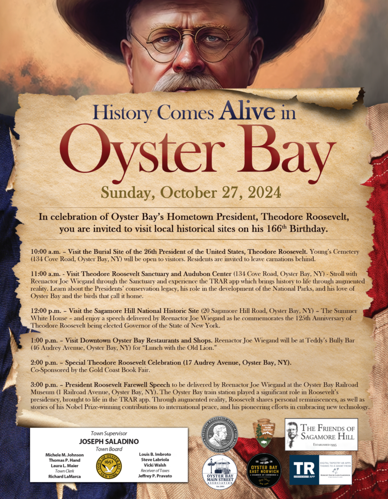 President Theodore Roosevelt Celebration Brings History Alive in Oyster Bay