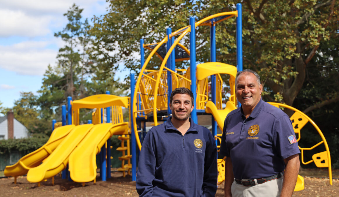 Saladino, Imbroto Announce New Playgrounds in Plainview