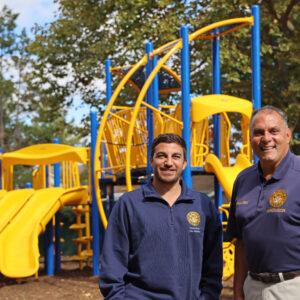 Saladino, Imbroto Announce New Playgrounds in Plainview