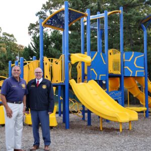 Saladino, LaMarca Announce New Playgrounds in Syosset