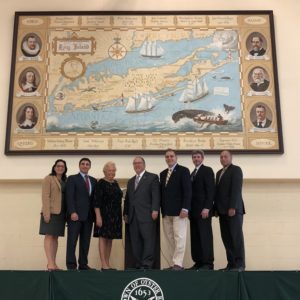 Town Returns Historic Mural Home to Hicksville