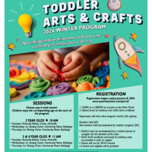 Councilwoman Johnson Announces Winter 2024 Toddler Arts & Crafts Program