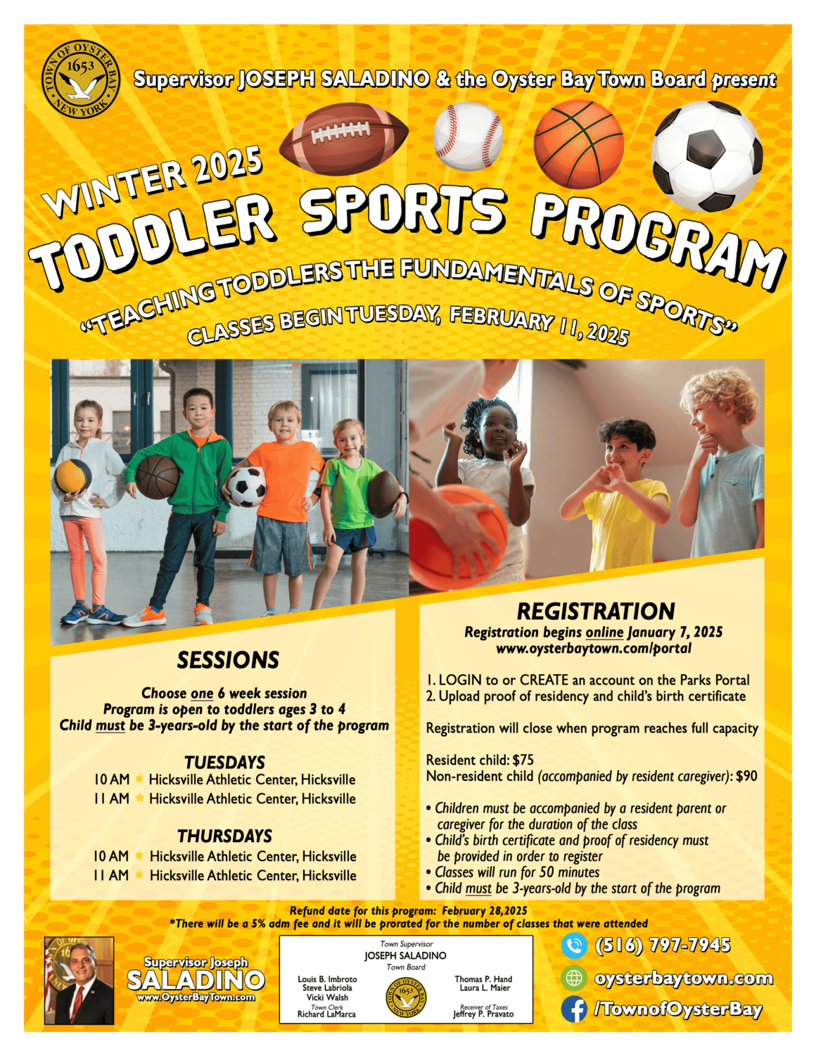 Imbroto Announces Toddler Sports Program for Winter 2025