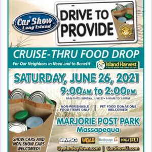 Saladino Announces Cruise Thru Food Drop Collection Drive for June 26th