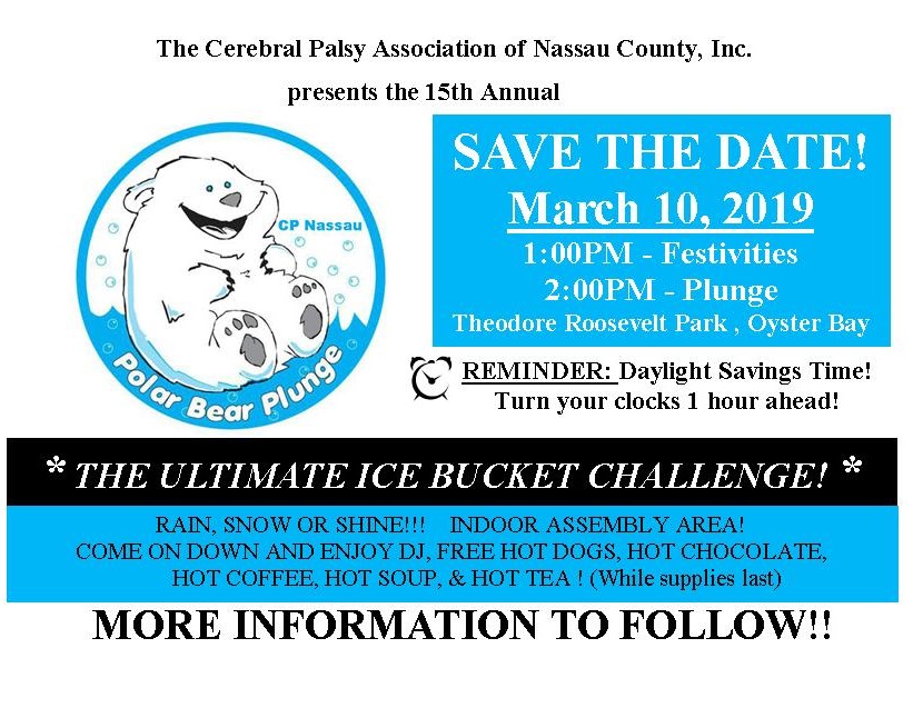 Saladino Invites Residents to Polar Plunge in Support of the Cerebral Palsy Association