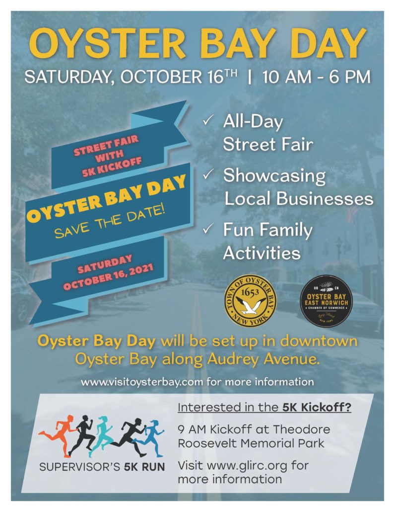 Saladino and LaMarca Invite Residents to ‘Oyster Bay Day’ Saturday, October 16th