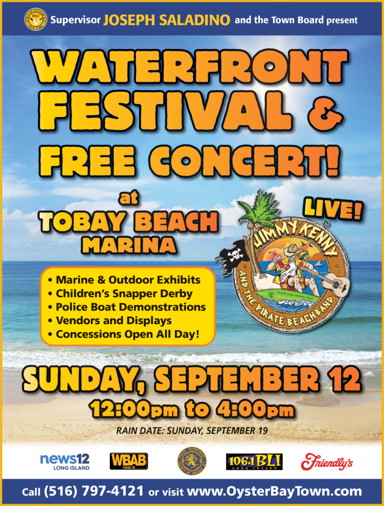 Saladino Announces Free Concert and Waterfront Festival at TOBAY Beach