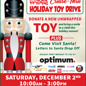 Largest Cruise Thru Toys for Tots Collection Drive Coming Soon