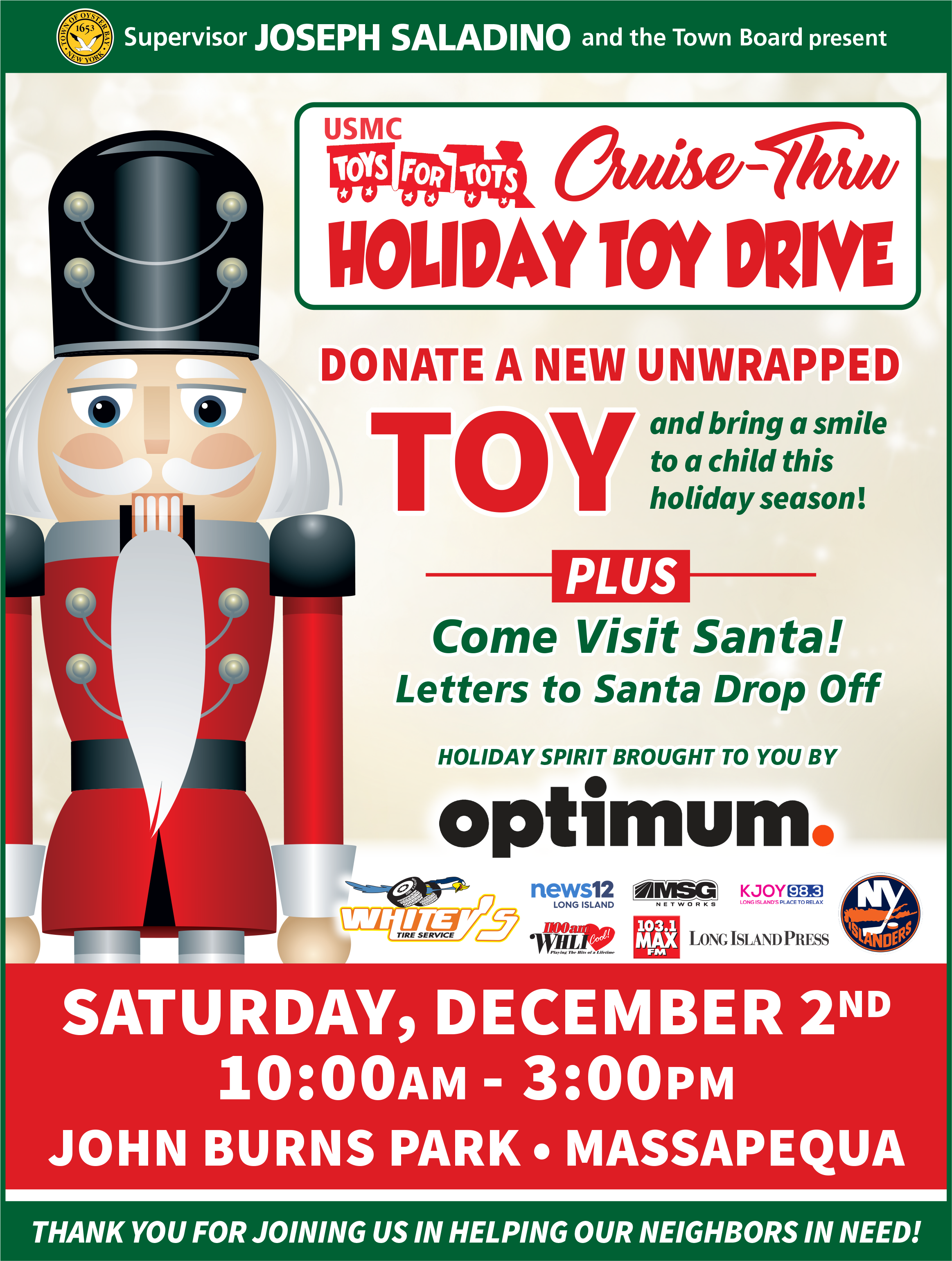 Largest Cruise Thru Toys For Tots
