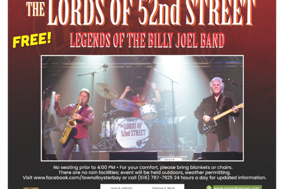 2026 Last Summer Blast flyer Free ‘Last Summer Blast’ Concert with The Lords of 52nd Street September 17th