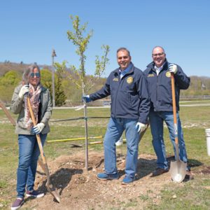 Town Celebrates Arbor Day With Tree Plantings in Local Parks
