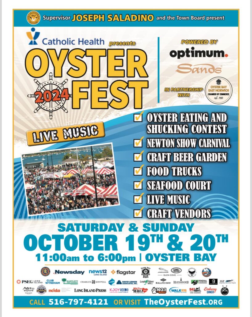 Oyster Fest 2024 Returns Weekend of October 19th & 20th