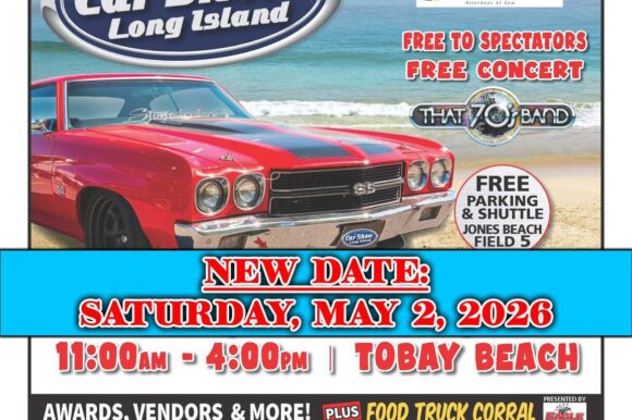 L.I.’s Largest Car Show Rescheduled for May 2nd 