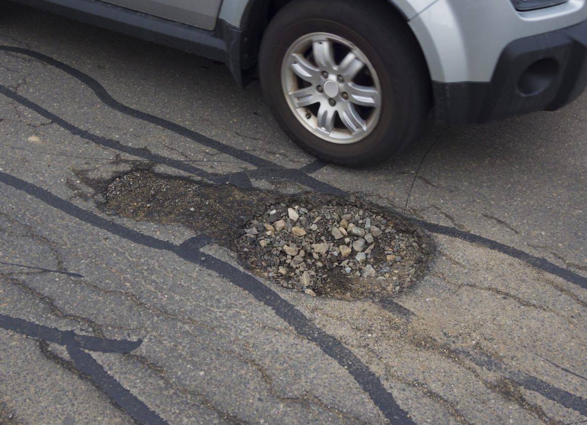 Saladino Urges Residents to  Report Potholes on Town Roadways