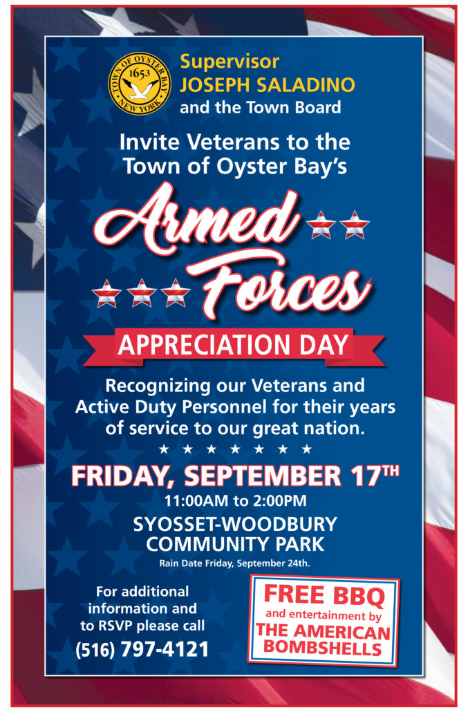 Town to Host Armed Forces Appreciation Day 2021 on Friday, September 17th