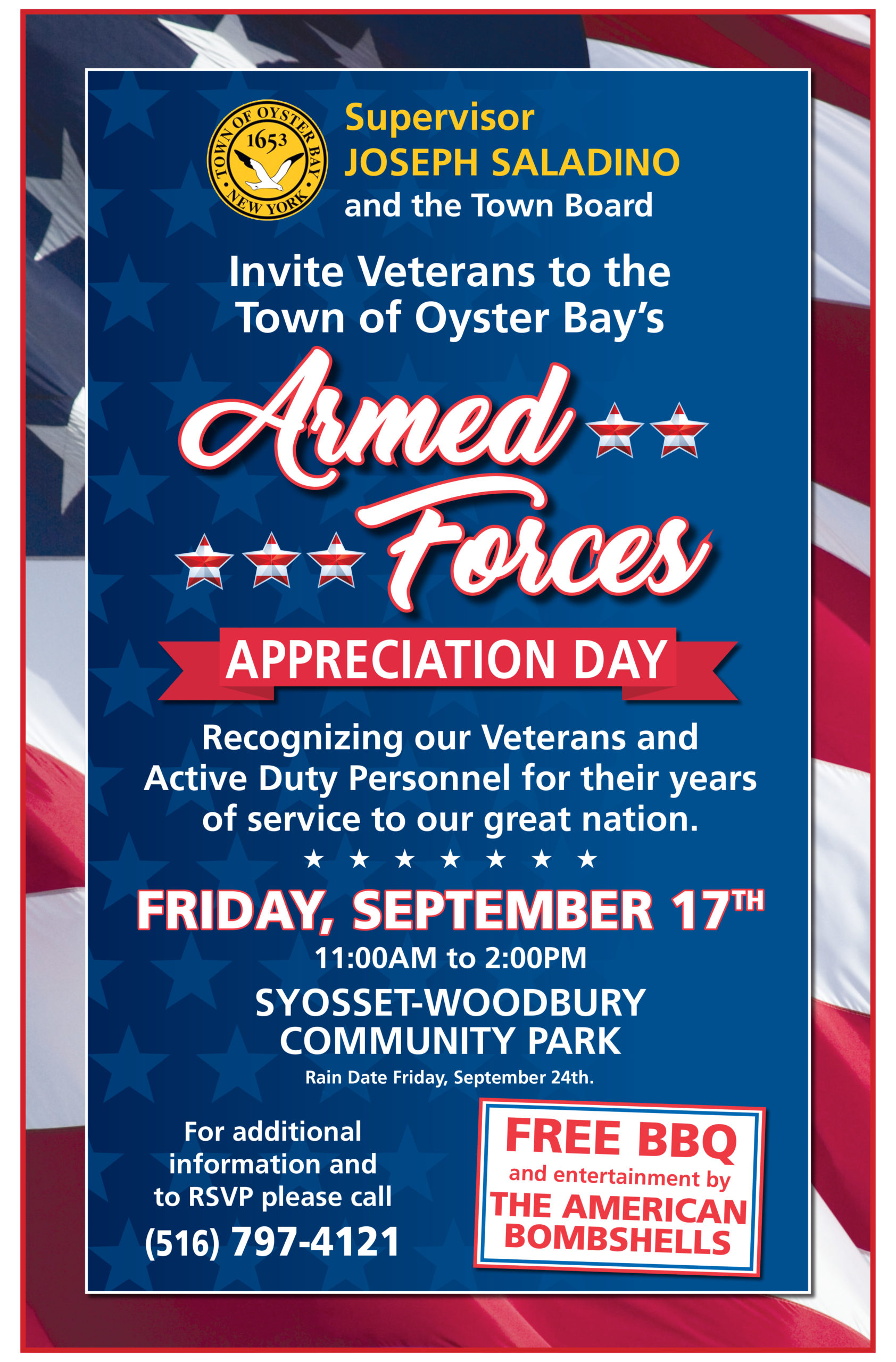 Veterans Day BBQ Invitation, Editable Babrecue Patriotic Invite