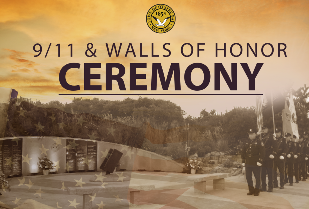 Town to Host September 11th Remembrance Ceremony at TOBAY Beach and Unveil New Walls of Honor for Victims of 9-11 Illness