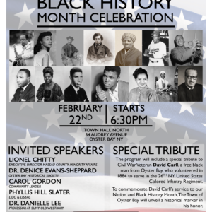 Town to Celebrate Black History Month