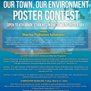 Town Announces Environmental Poster Contest for 4th Grade Students