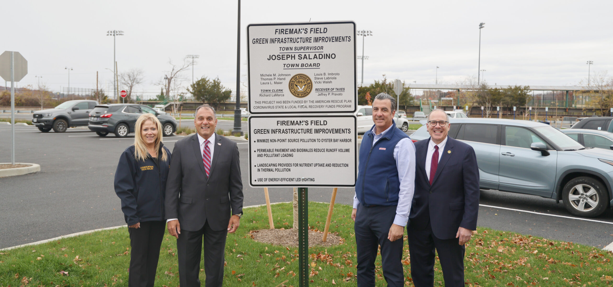 Field Upgrades Completed at Gaynor Park in Glen Head – Town of Oyster Bay