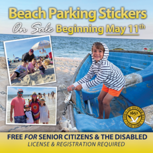 Saladino Announces Beach Parking Stickers Available Beginning May 11th