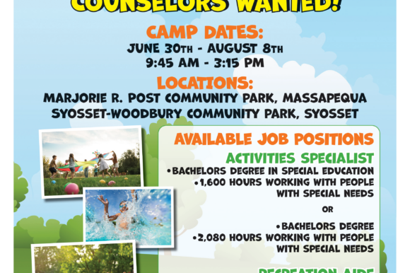 Monteleone: Counselors Wanted for Summer GAP Program