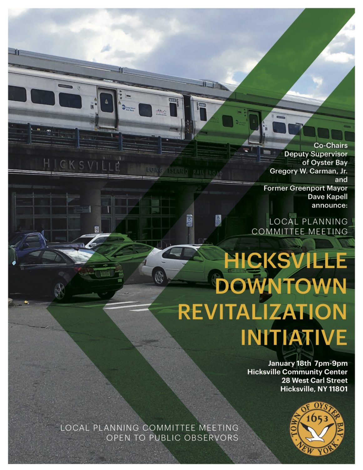 Saladino, Macagnone Announce Fourth Local Planning Meeting for Downtown Hicksville Redevelopment