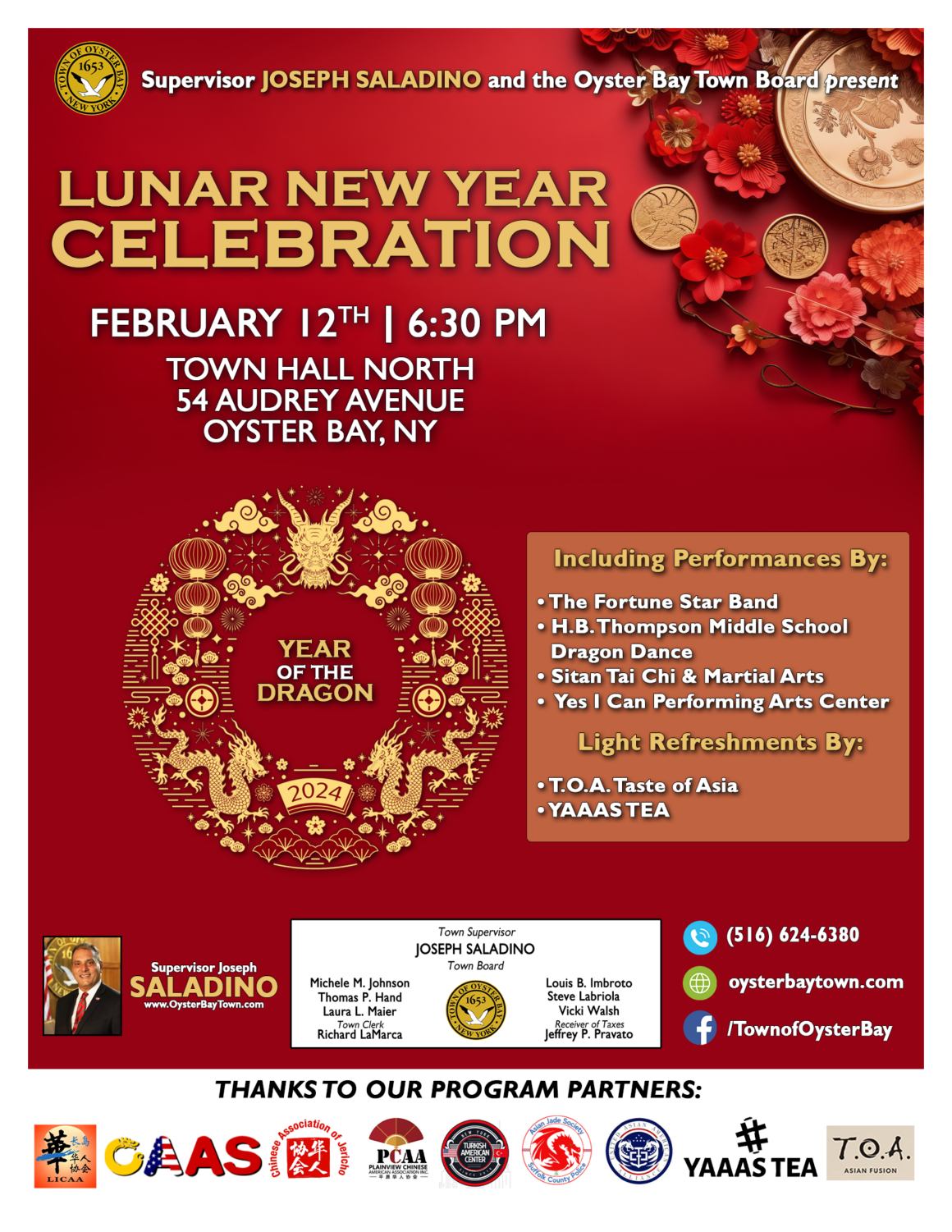 Town to Host Lunar New Year Celebration