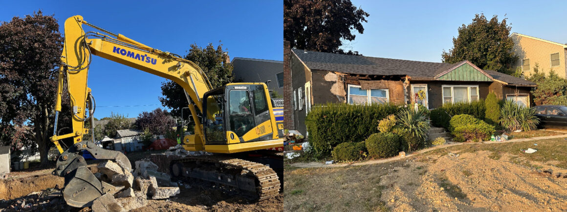 Neighborhood Eyesore Demolished in Plainview