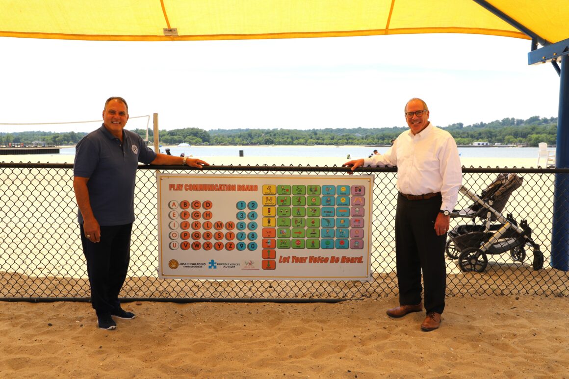 Town, Rocco’s Voice for Autism Unveil Inclusive Play Communication Boards in Parks