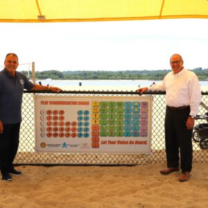 Town, Rocco’s Voice for Autism Unveil Inclusive Play Communication Boards in Parks
