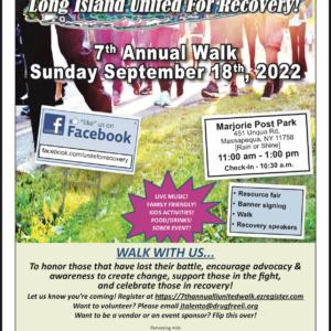 Town Partners with LI United for Recovery in Annual Drug Awareness Walk