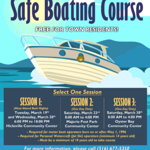 Saladino and Johnson Announce Free Boating Safety Courses