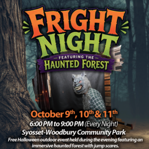 Saladino Announces FREE ‘Fright Nights’ Coming to Syosset This October
