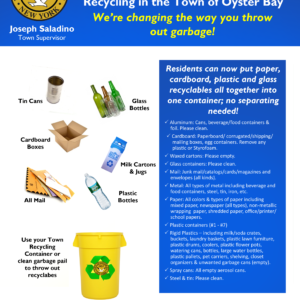 Single Stream Recycling Initiative Gets Underway October 23