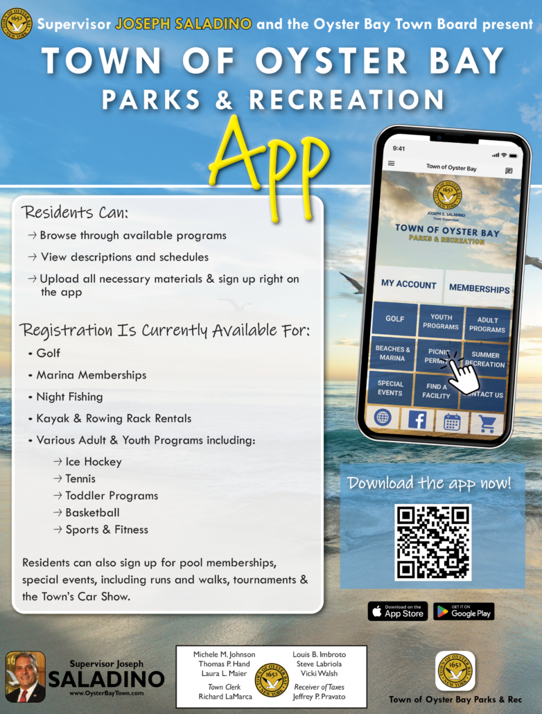 Town Launches New Parks & Rec Mobile App to Ease Registration for Sports & Programs