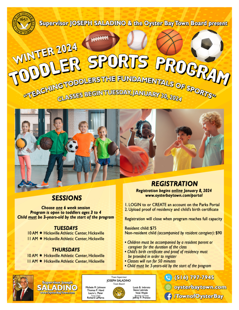 Maier Announces Toddler Sports Program for Winter 2024