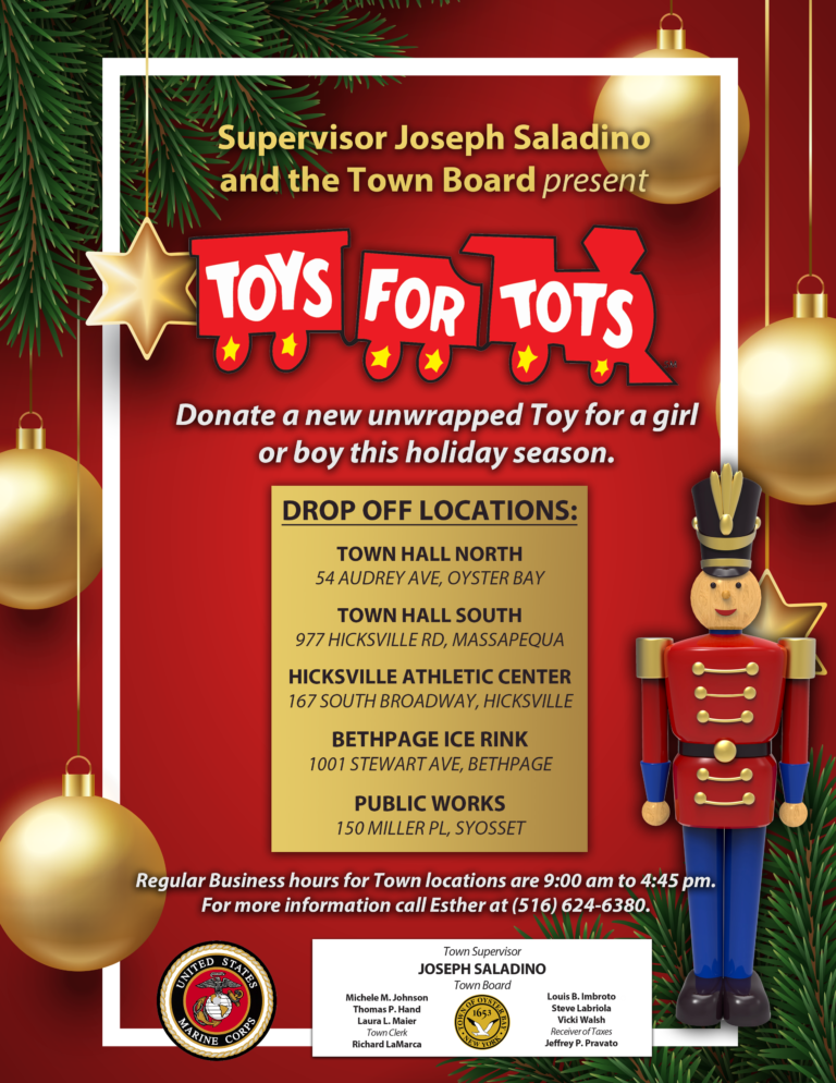 Town Kicks Off Massive Toys for Tots Collection Drive Helping Families