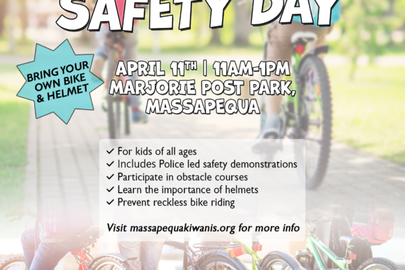 bicycle safety 2026 (1) Town Announces Kids Bicycle Safety Day April 11th in Massapequa