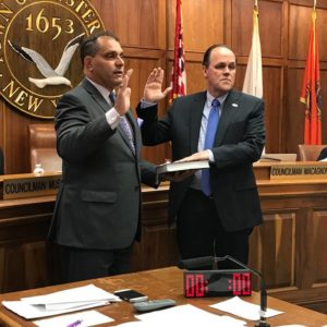The Town of Oyster Bay is pleased to welcome new Councilman Thomas P. Hand