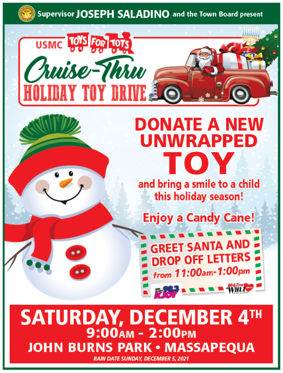 Largest ‘CruiseThru’ Toys For Tots Collection Drive Coming to Long