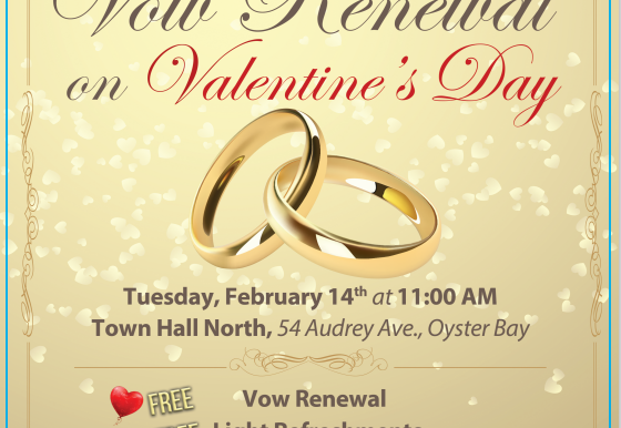 Saladino, LaMarca Invite Couples To Free Valentine’s Day Vow Renewal